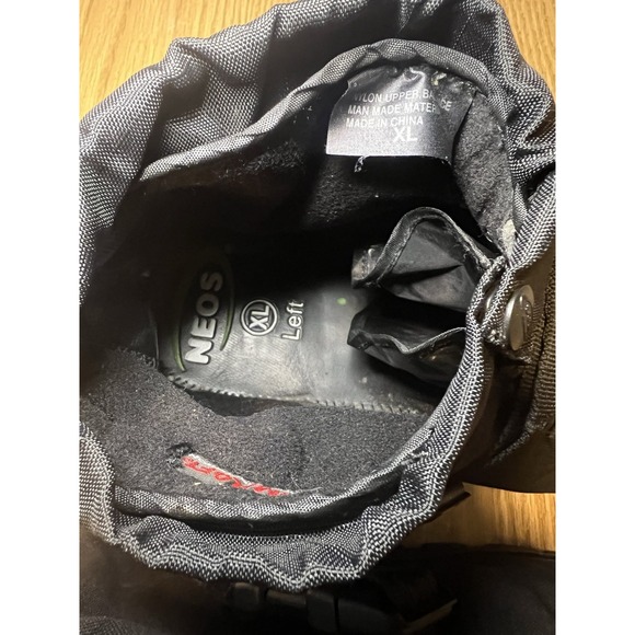 NEOS Uptowner X Overshoe Men's Black XL Primaloft 200g Insulation Mid Waterproof - Picture 12 of 13